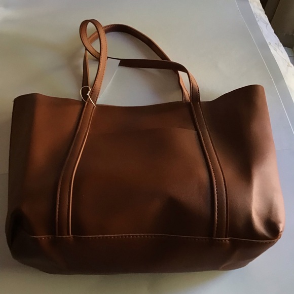 Henny & Lev Tote Bag in Cognac - Picture 5 of 7